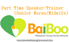 Part Time Speaker-Trainer (Senior Nurse-Midwife)