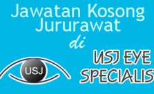 Jawatan Kosong Jururawat (Staff Nurse) di USJ EYE SPECIALIST SDN BHD