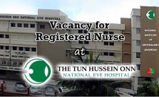 Registered Nurse at The Tun Hussein Onn National Eye Hospital