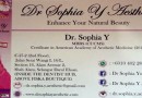 Jawatan Kosong Jururawat di Dr Sophia Y Aesthetic