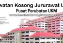 Jawatan Kosong Jururawat U29 di Pusat Perubatan UKM (PPUKM)