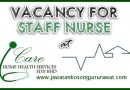 Vacancy for Staff Nurse at I-care Home Health Sdn Bhd