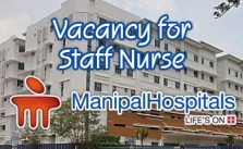 Vacancy for Staff Nurse at Manipal Hospitals Sdn Bhd