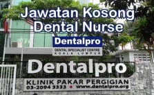 Jawatan Kosong Jururawat Pergigian di Dentalpro Group (M) Sdn Bhd