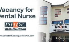Vacancy for Dental Nurse at Damansara Heights Dental Centre Sdn Bhd