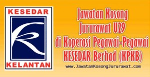 Jawtan Kosong Jururawat U29 di Koperasi Pegawai-Pegawai KESEDAR Berhad (KPKB)