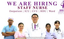 Vacancy for Staff Nurse at iHEAL Medical Centre
