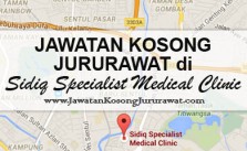 Jawatan Kosong Jururawat di Sidiq Specialist Medical Clinic