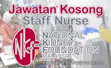 Jawatan Kosong Jururawat Terlatih di National Kidney Foundation (NKF)