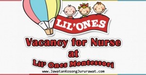 Vacancy for Nurse at Lil’ Ones Montessori