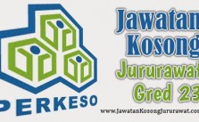 Jawatan Kosong Jururawat Gred 23 di PERKESO