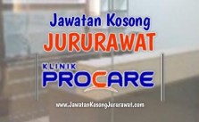 Jawatan Kosong Jururawat Klinik di Procare Dermatology (M) Sdn Bhd