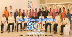 Jawatan Kosong Jururawat Terlatih di Spectrum of Life Sdn Bhd