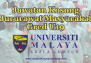 jawatan kosong jururawat masyarakat u19 di universiti malaya