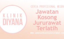 Jawatan Kosong Jururawat Terlatih Diana Care & Solutions Sdn