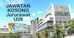 jawatan kosong jururawat u29 di hospital pakar kanak-kanak ukm