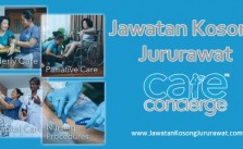 jawatan kosong jururawat di care concierge